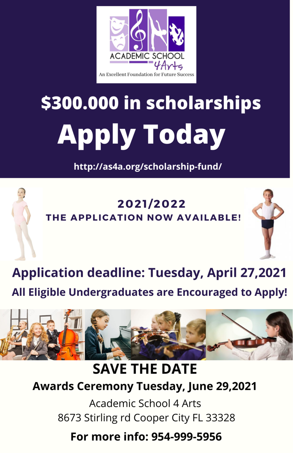 Apply Now: Scholarship Application Now Open for student K -2 - Academic ...